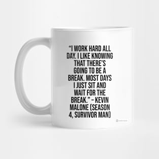 the office funny quote Mug